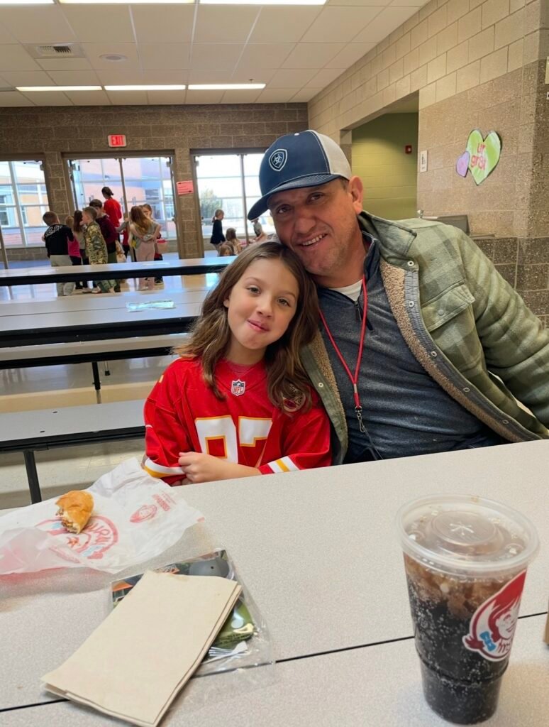 Samantha Arredondo's daughter Evelyn and husband