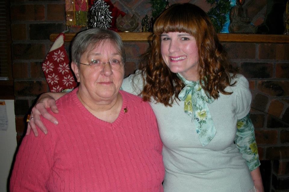 Chandra Dickson and her mother, Jo Anne