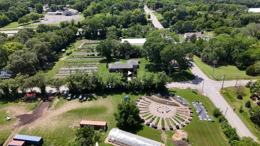 Aerial view of KC Farm School
